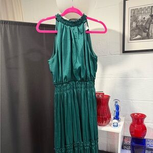 Nicole Miller Emerald Green Top